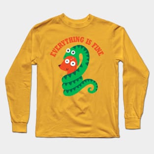 Everything Is Fine Long Sleeve T-Shirt